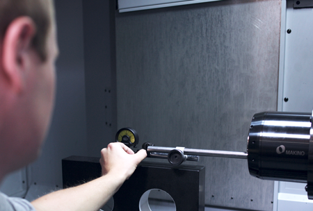 Kontrola přesnosti stroje