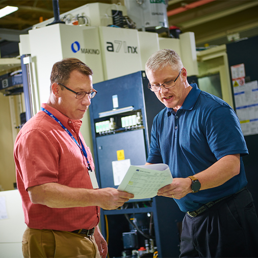 exchange between makino and customer