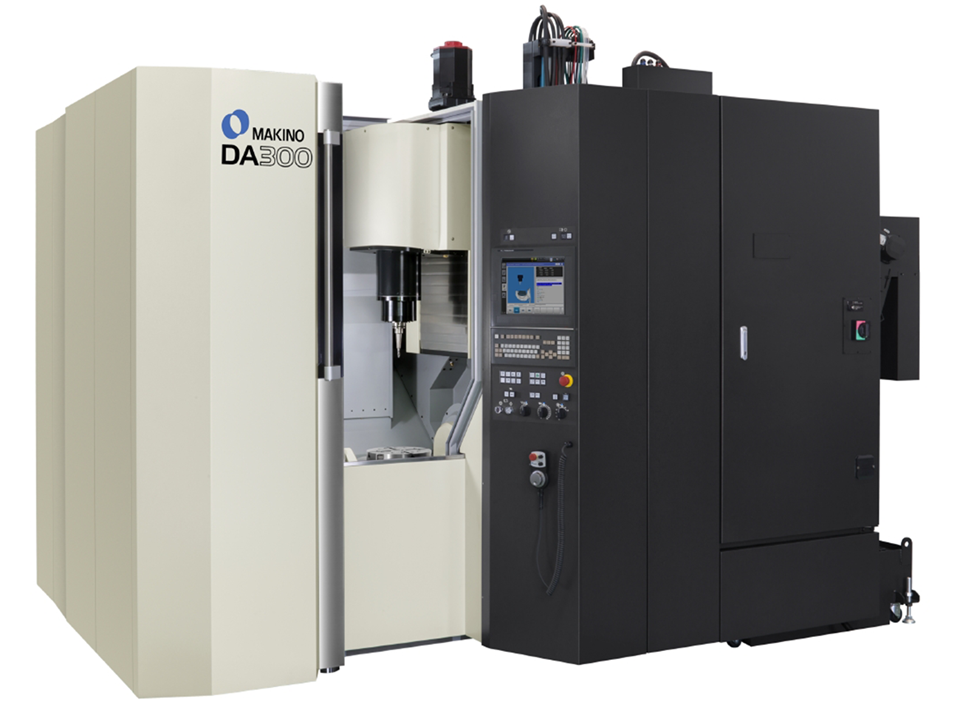 The precise 5-axis vertical machining centre delivering the same productivity as a horizontal machining centre.