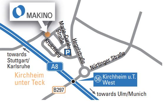 How to find us in Kirchheim unter Teck 