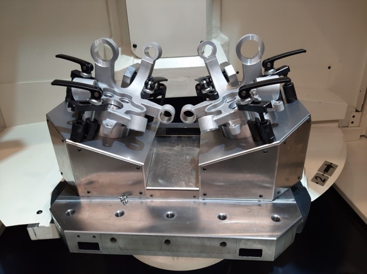 Knuckle components on a 5-axis machine?