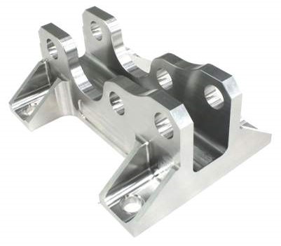 Titanium brackets on airplanes