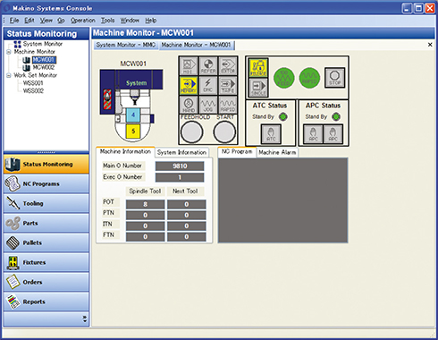 Gain control over your production with Makino's MAS-A5